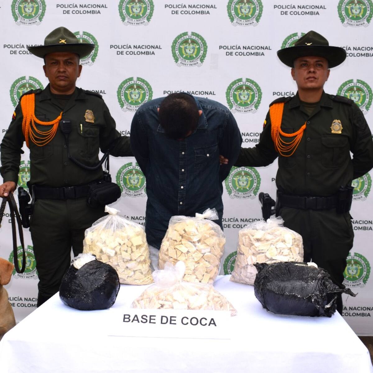 Golpe a bandas del narcotráfico asesto la policía en vías de Caquetá