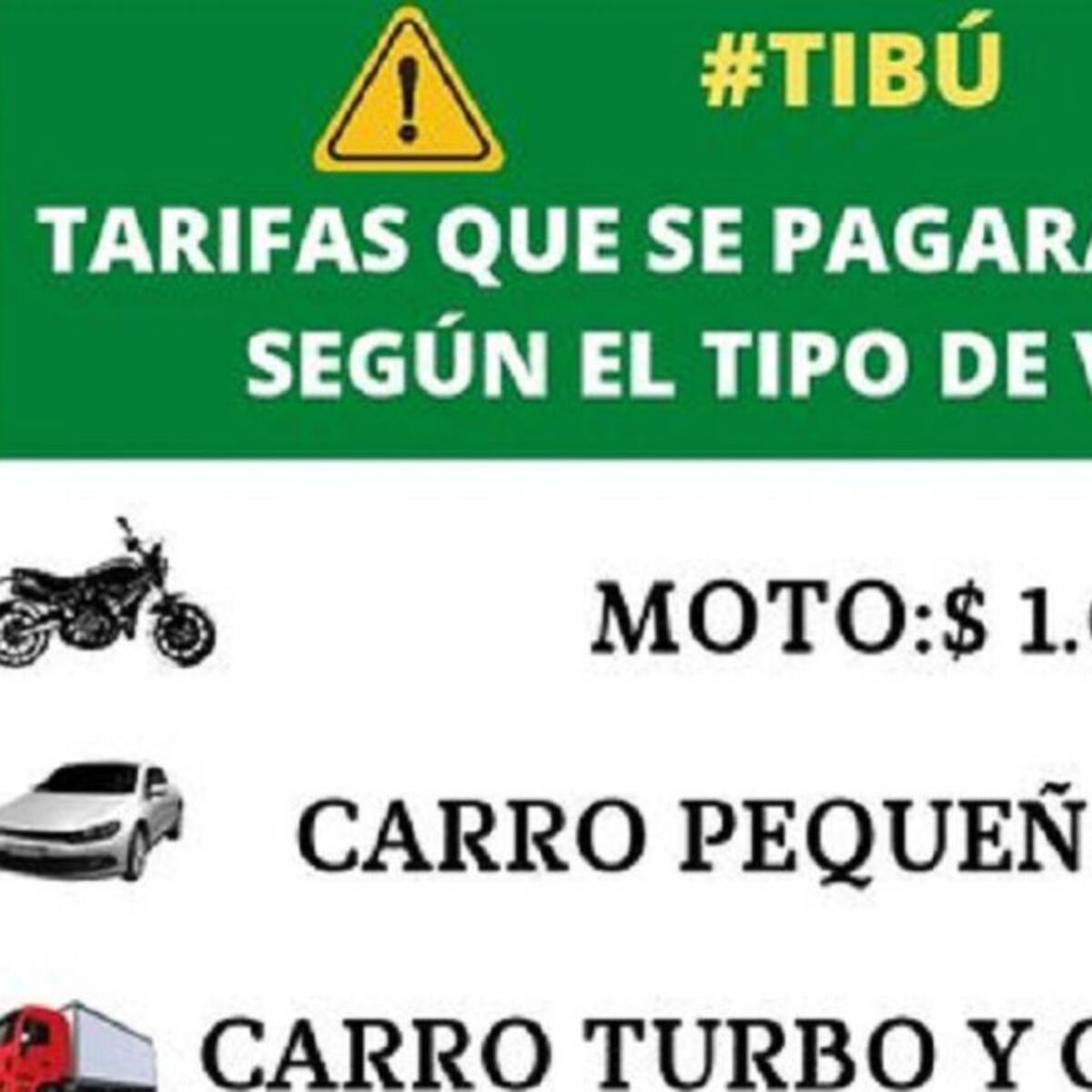 Habitantes de Tibú instalarán un peaje en la vía que comunica con Cúcuta