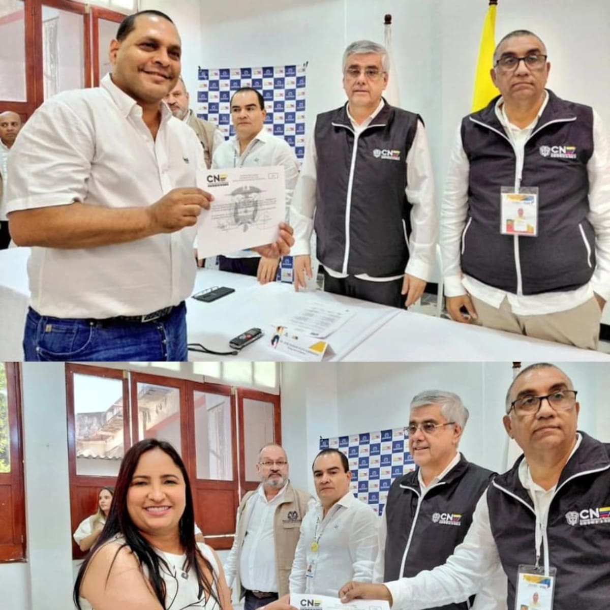 CNE entregó credenciales a los representantes a la Cámara elegidos por el Magdalena 2026-2030