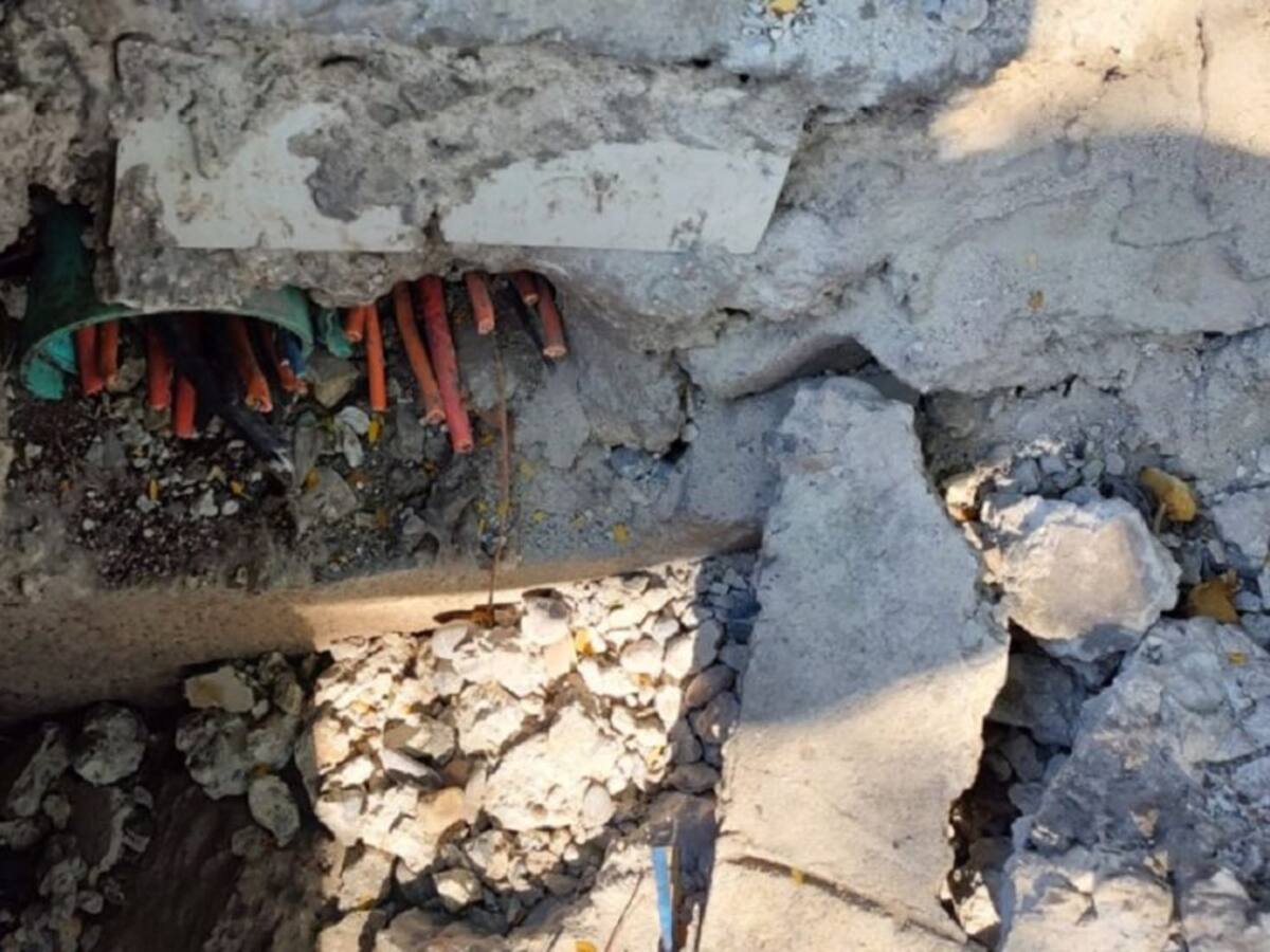 Hurto de cables dejó sin servicio semáforo de rotonda de Bazurto