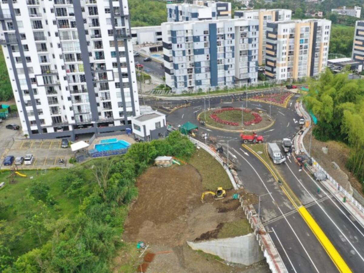 Fue entregada la obra vial Molivento - La Víbora en Dosquebradas