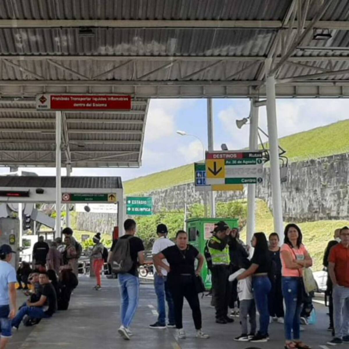 Implementan plan de seguridad para sistema de transporte público de Pereira