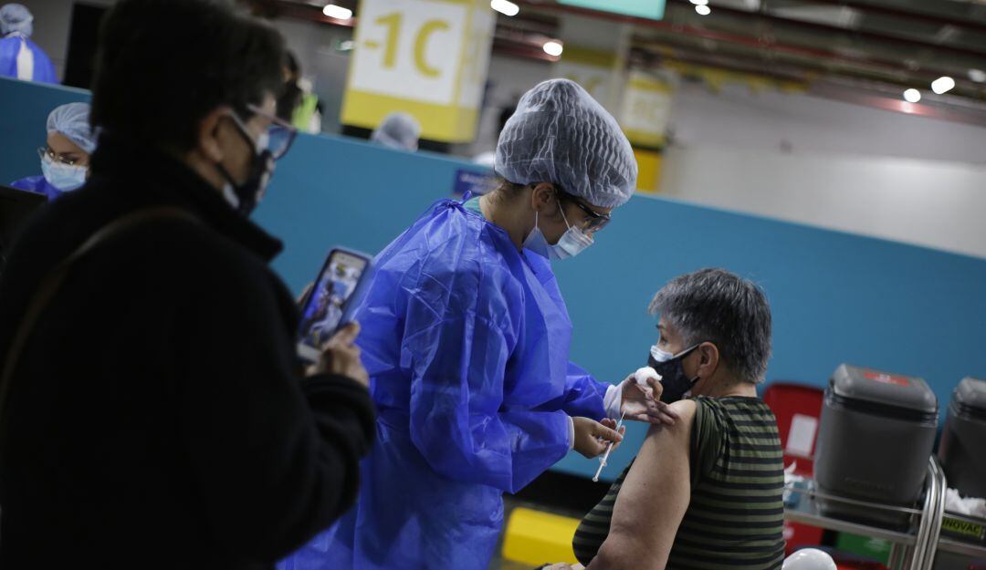 Punto de vacunación COVID