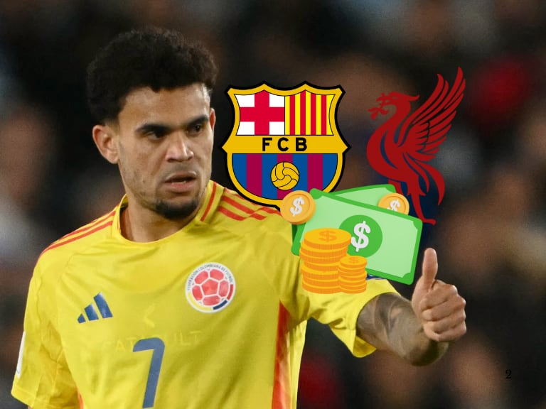 Sorpresiva condición de Barcelona para el fichaje de Luis Díaz: ¿Liverpool abandona negociaciones? / Getty Images