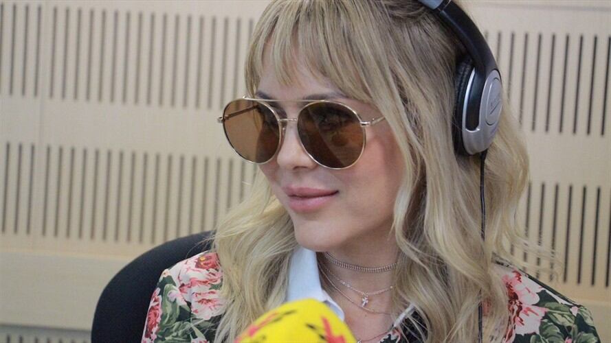 Natalia París en La W. Foto: La W con Vicky Dávila