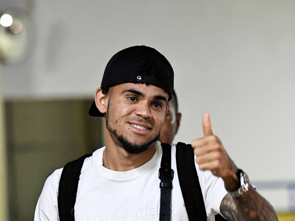 Luis Díaz ya está con la Selección Colombia en Barranquilla