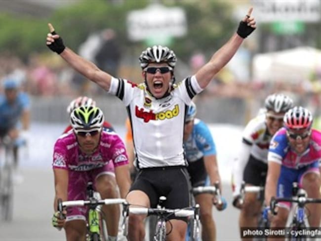 Mark Cavendish gana segunda etapa del Tour de Francia. Cancellara sigue líder