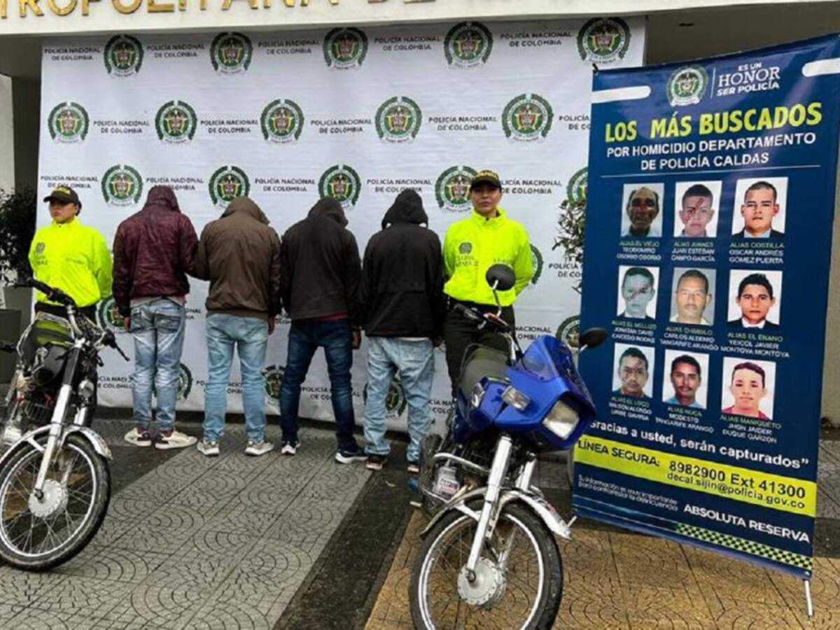 Capturados los presuntos asaltantes de la vía Neira - Aranzazu