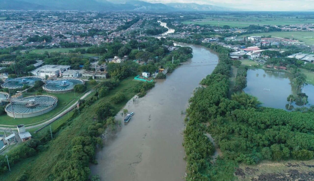 Río Cauca. Foto: Alcaldía de Cali