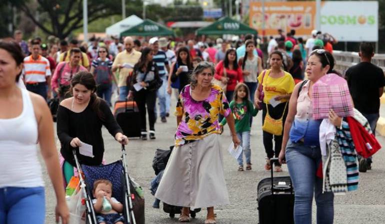 Venezolanos en Colombia