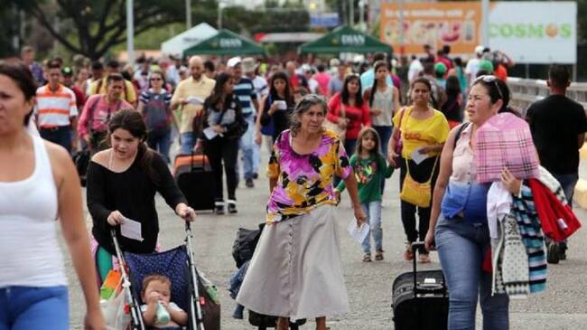 Venezolanos en Colombia