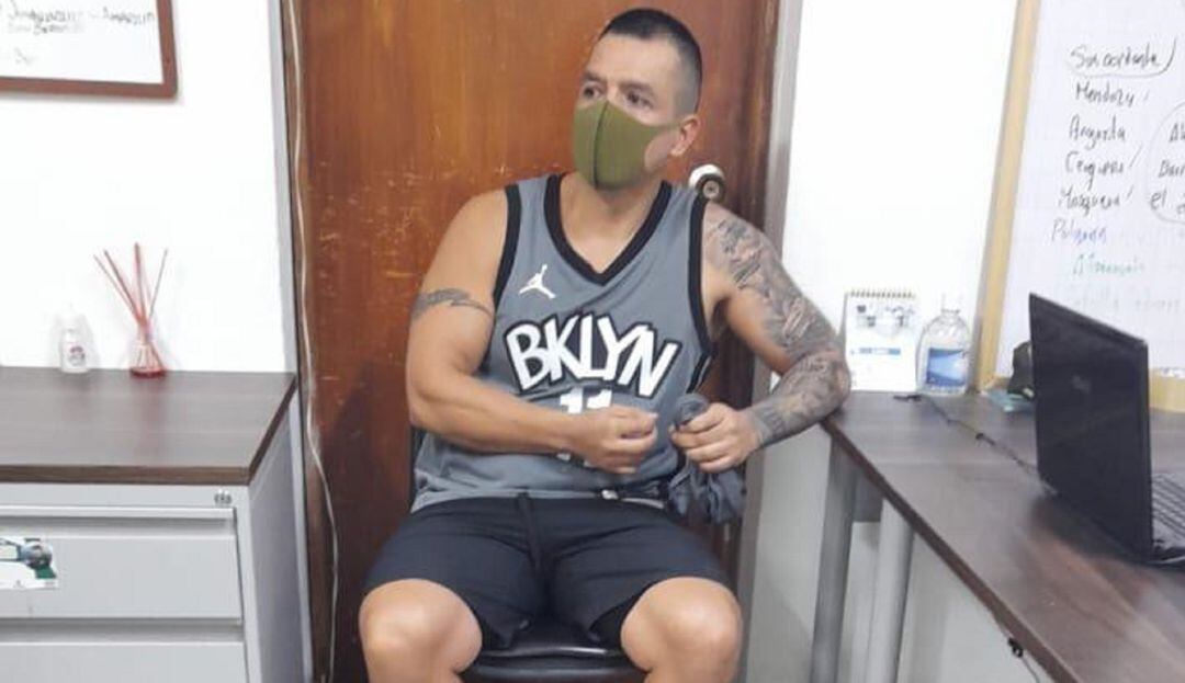 Fue detenido cuando salía de un gimnasio en Medellín. 