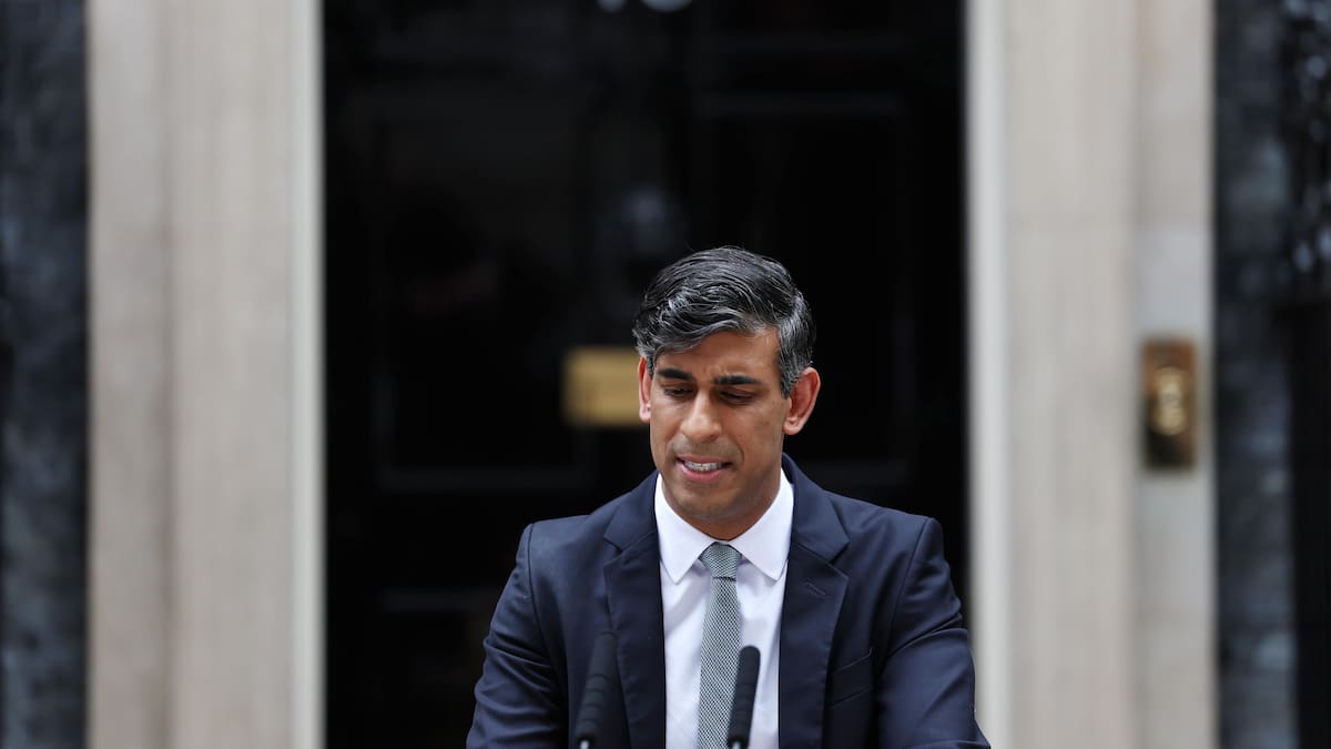 Reino Unido: Rishi Sunak renuncia al cargo de primer ministro