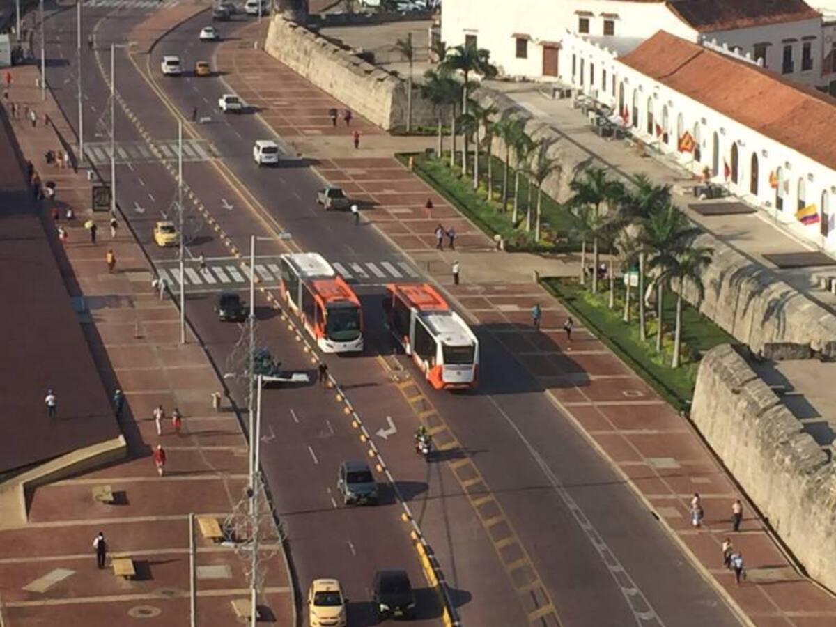 En la agenda presidencial jamás estuvo inaugurar el Transcaribe de Cartagena