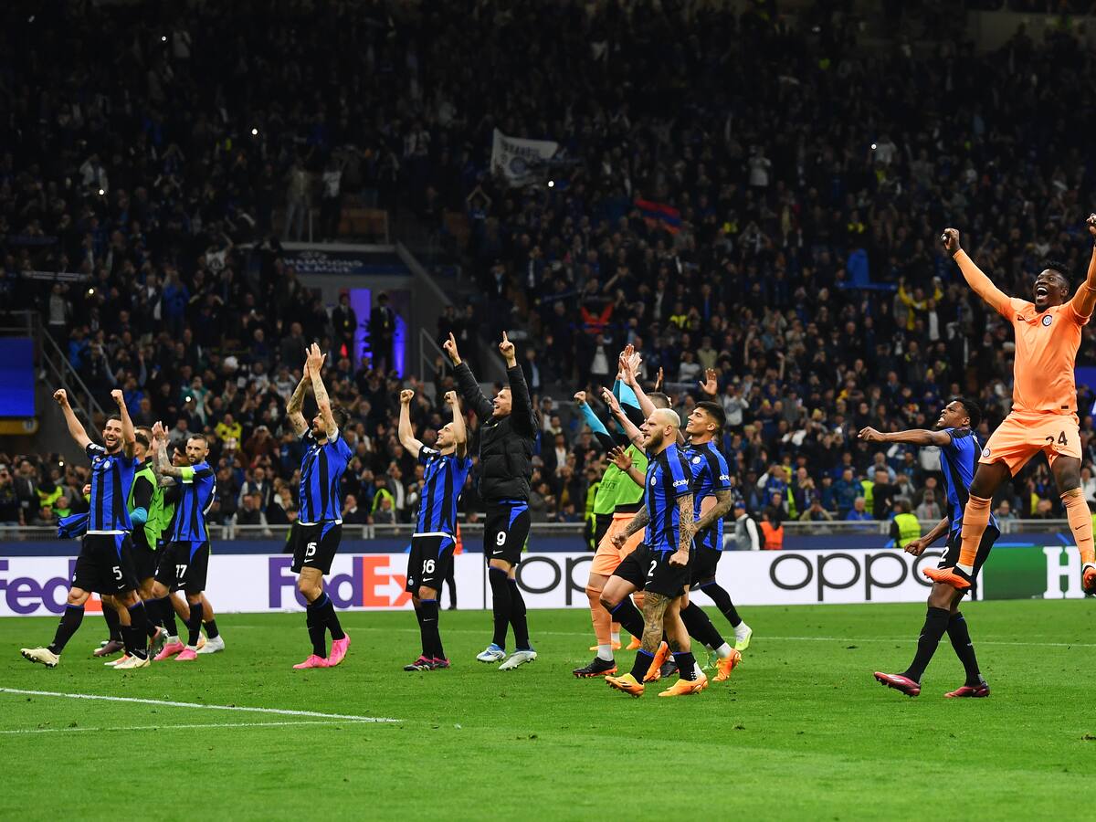 Después de 13 años, el Inter vuelve a una final de Champions League