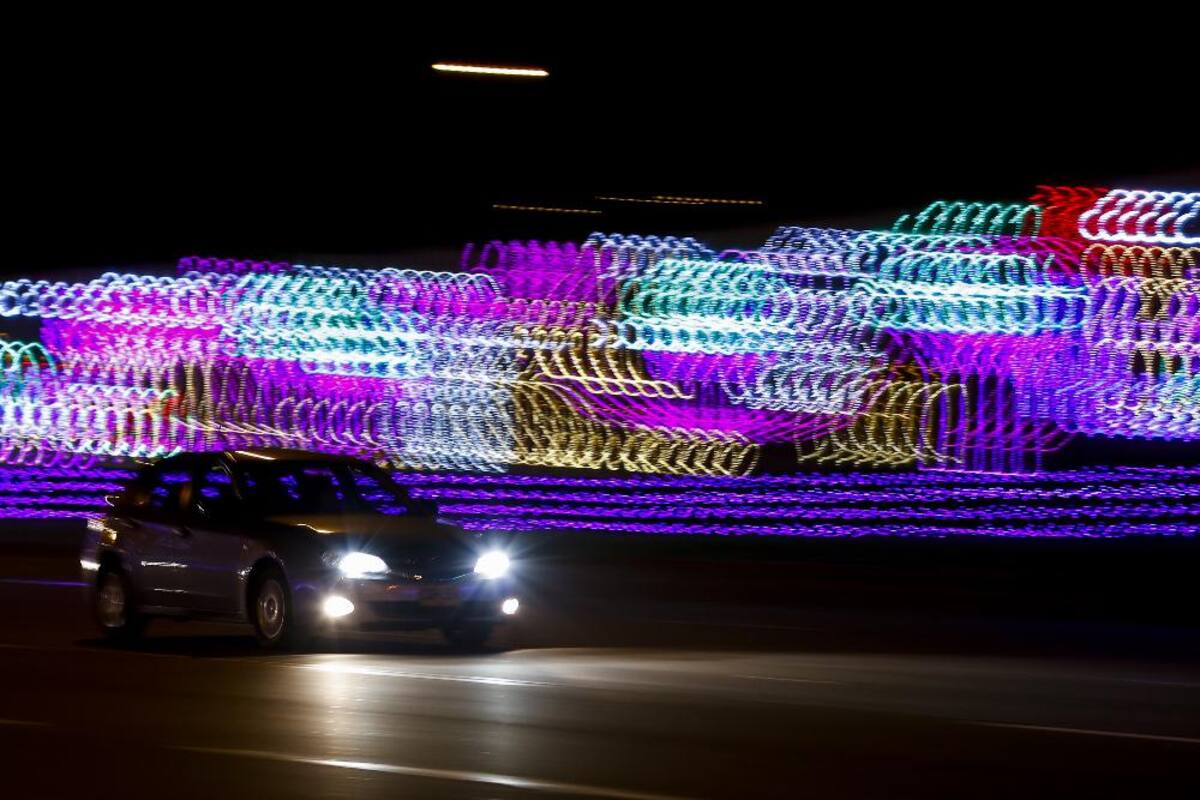 La capital del país ya está lista para la época de fin de año con sus diferentes luces y decoraciones por todas las calles de la ciudad.