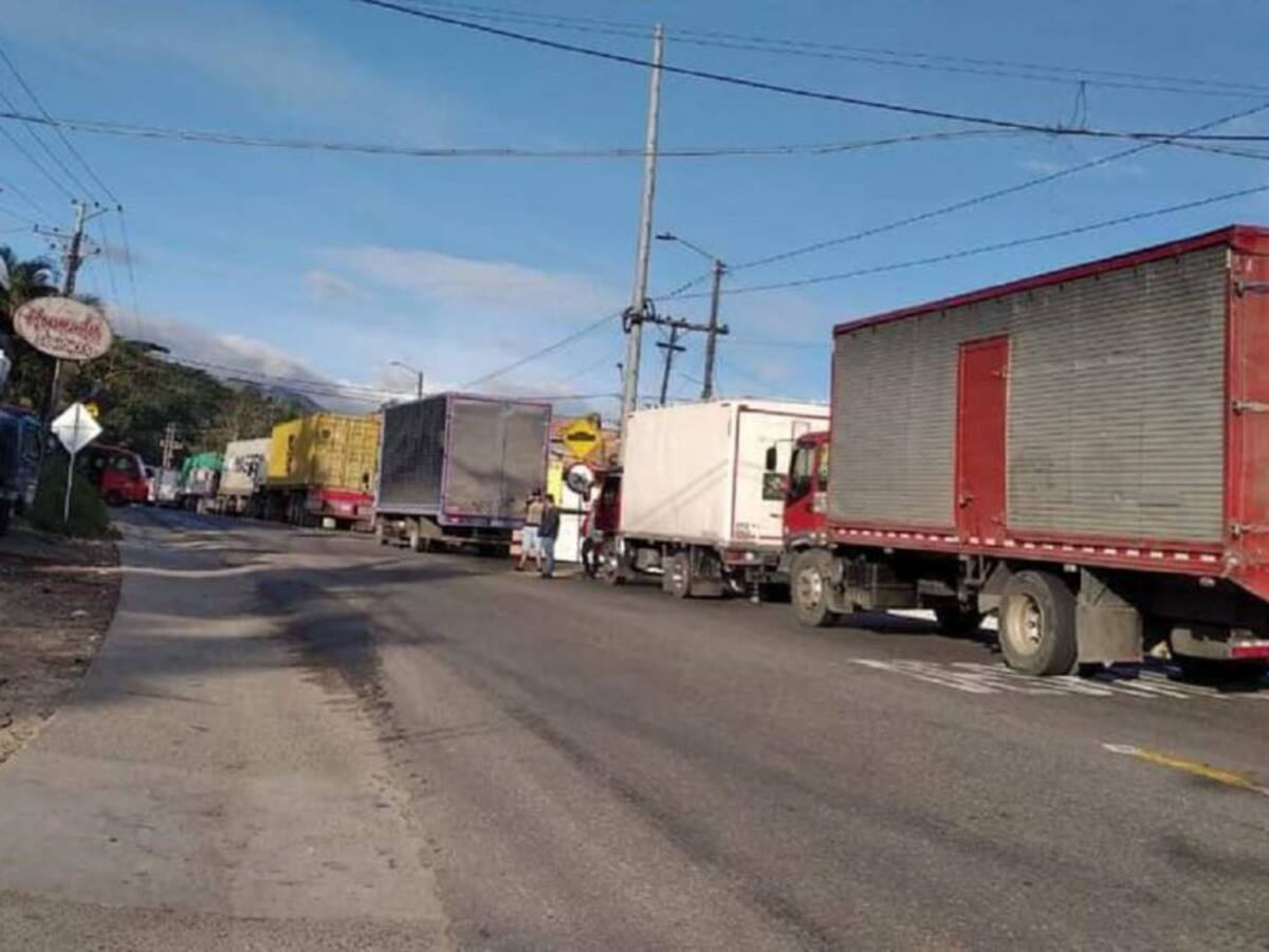 La Línea hoy 9 de mayo: Vías alternas por cierre en el kilómetro 63