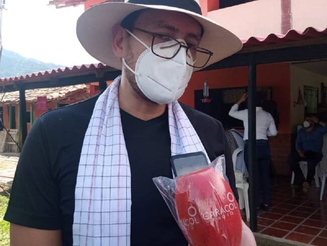 Gobernador de Caldas, Luis Carlos Velásquez.