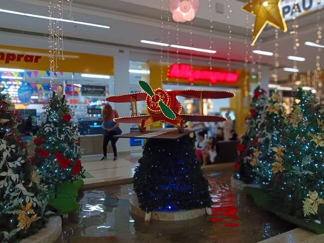 Encendido de navidad en el centro comercial Unicentro de Armenia- Adrián Trejos