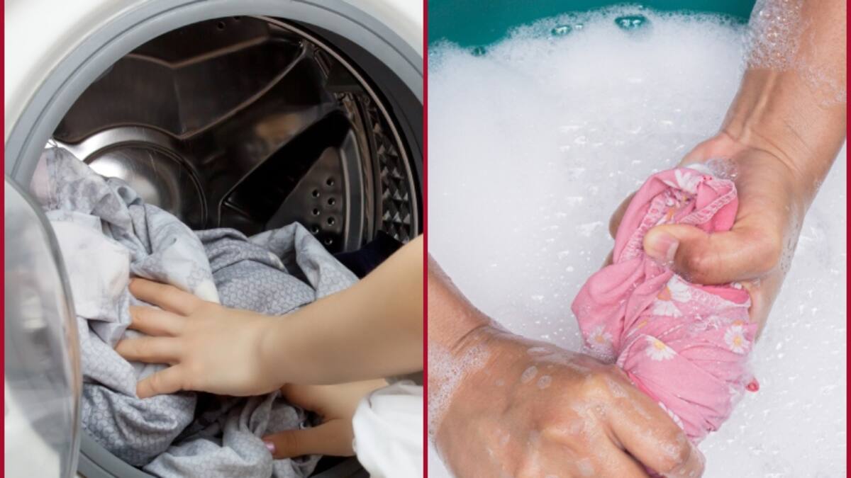 ¿Que gasta más agua lavar la ropa a mano o en lavadora? Le contamos