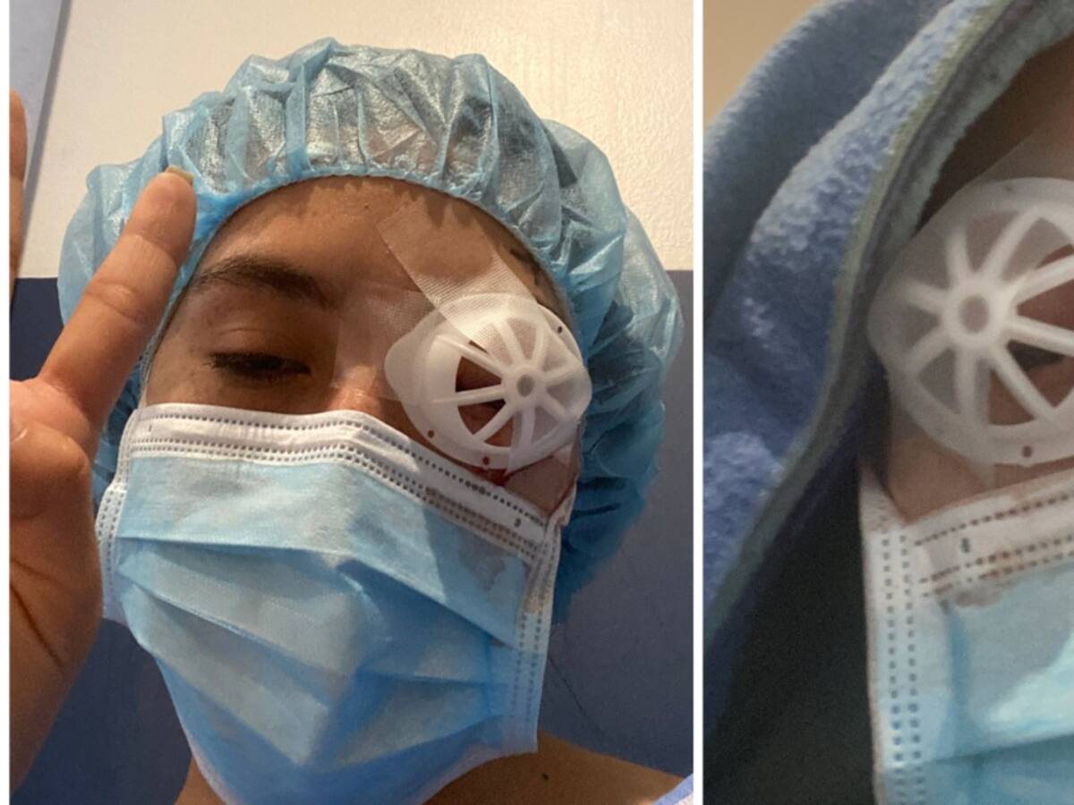 Leidy Cadena, la mujer que perdió un ojo durante marchas del 28 de abril