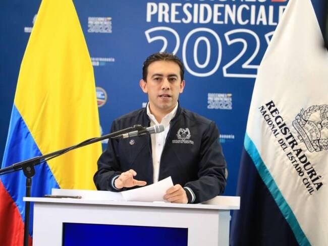 El registrador nacional, Alexander Vega,