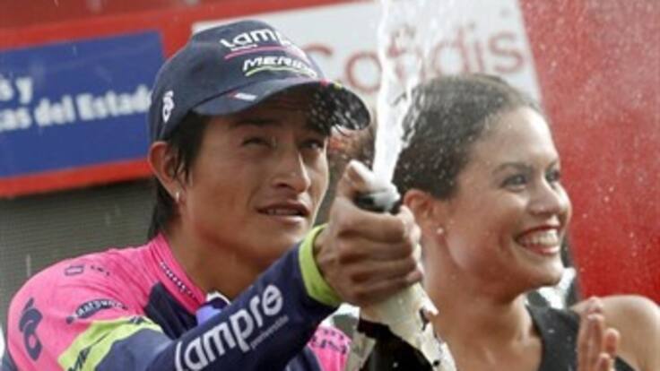 "Espero defender mi puesto en el top de La Vuelta a España": Winner Anacona