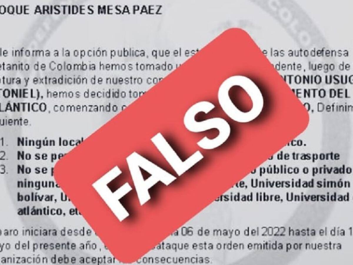 Paro armado: Todas las capacidades están volcadas en calles de Barranquilla