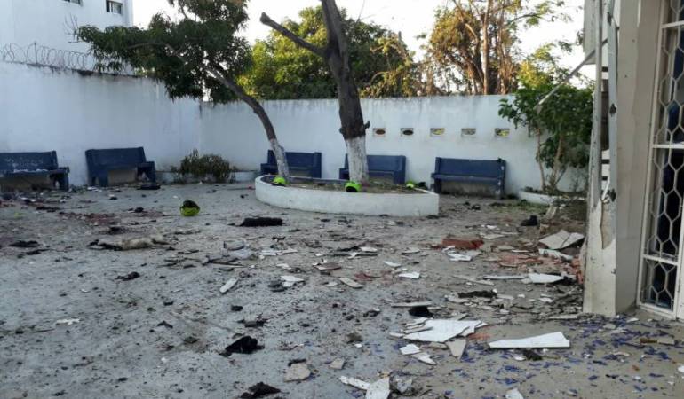 Estación de Policía San José en Barranquilla.