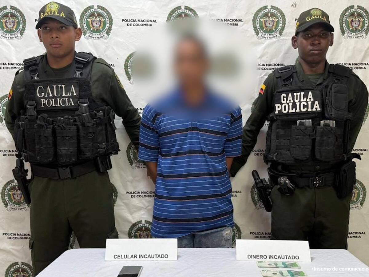 Asegurados tres hombres señalados de extorsión en Bolívar