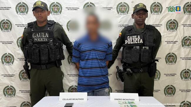 Asegurados tres hombres señalados de extorsión en Bolívar