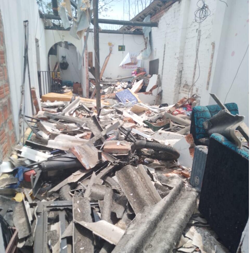 Explosión San Vicente