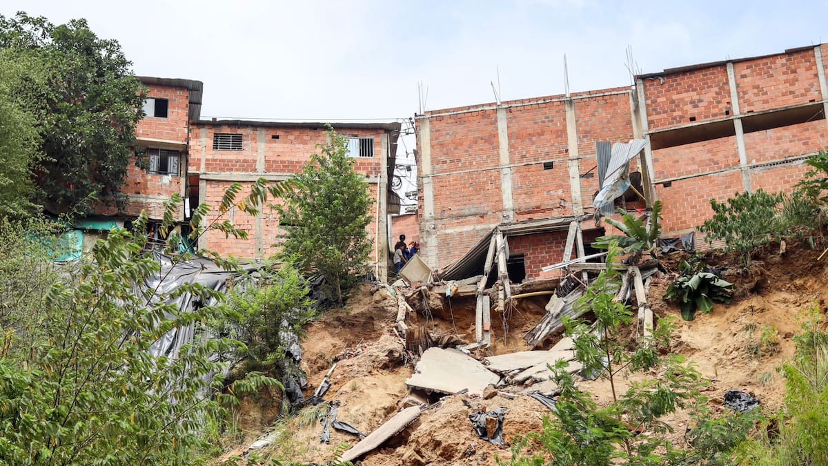 Intervendrán Asomiflor, sector en alto riesgo de colapso en Floridablanca