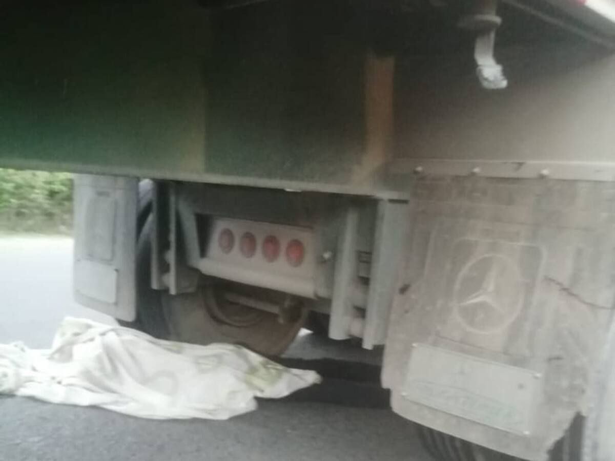 Murió hombre tras ser arrollado por una tractomula en el Corredor de Carga de Cartagena