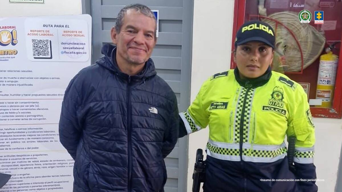 A la cárcel hombre que acosaba mujeres en el centro de Bogotá: exhibía sus genitales en TM