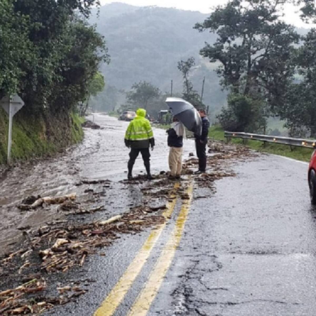 Lluvias afectan vías hacia Sardinata y Ocaña