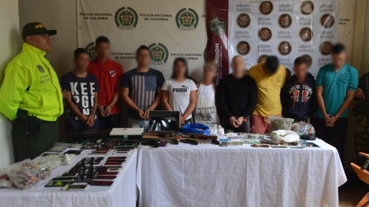 Cayó banda que vendía drogas en una discoteca de Santa Rosa de Cabal
