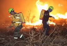 Las quemas, además de destruir la vegetación, aumentan el riesgo. Foto Relacionada.