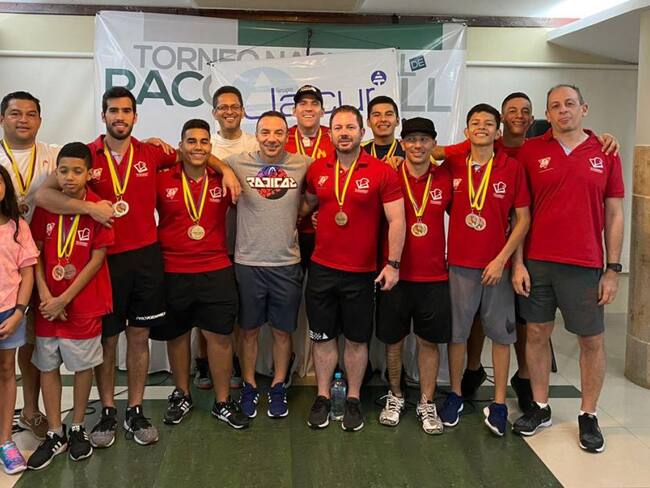 Valle del Cauca nuevamente campeón nacional en Racquetball