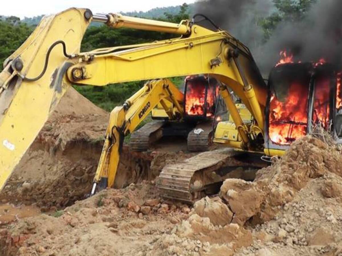 32 personas capturadas en el 2.017 por ejercer la minería ilegal en el sur de Bolívar