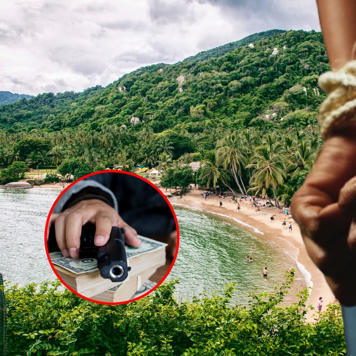 Vacunas, secuestros y compra obligatoria: testimonios del calvario de empresarios en Parque Tayrona