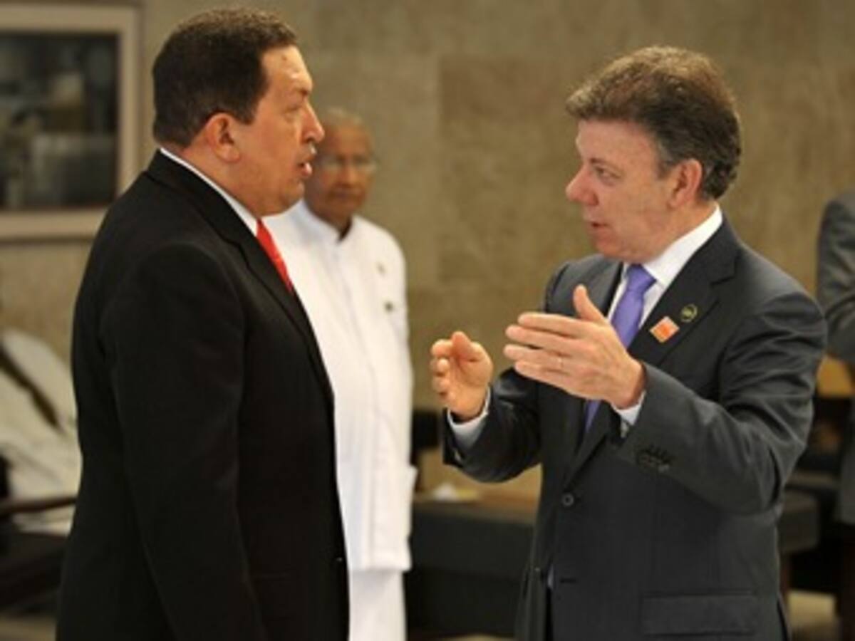 Chávez reafirma que no acepta a guerrilleros colombianos en su país