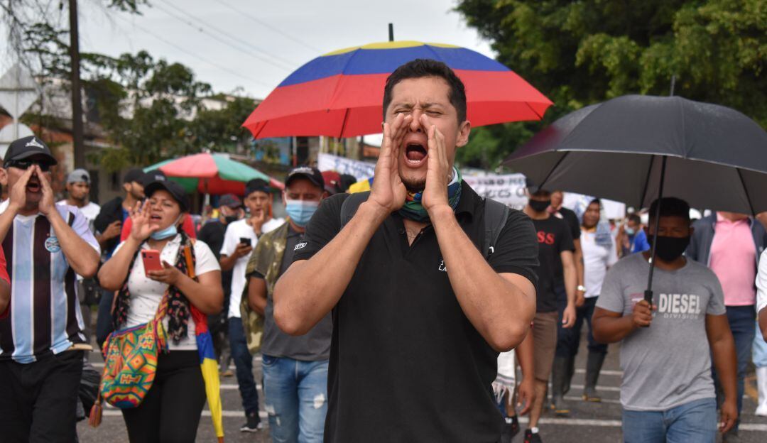 Protestas en Colombia