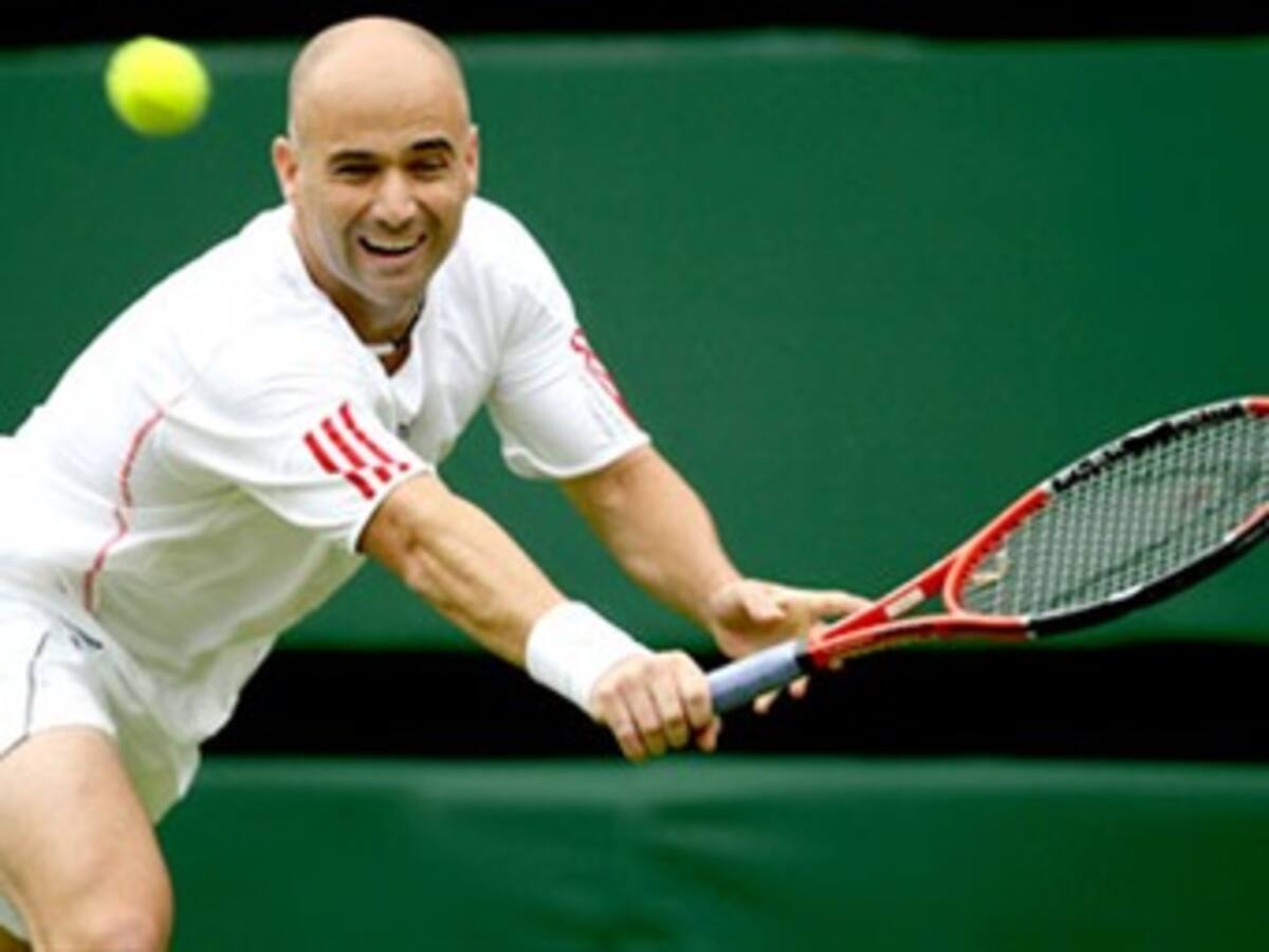 Andre Agassi al Salón de la Fama del tenis