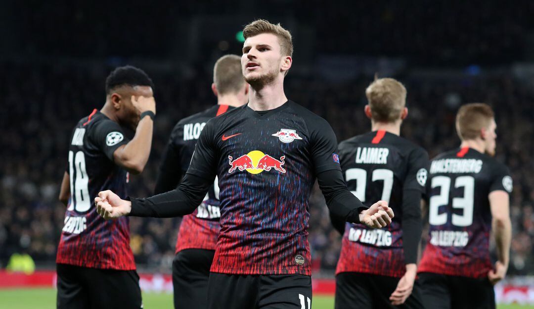 Timo Werner, quien anotó el gol de la victoria para el RB Liepzig