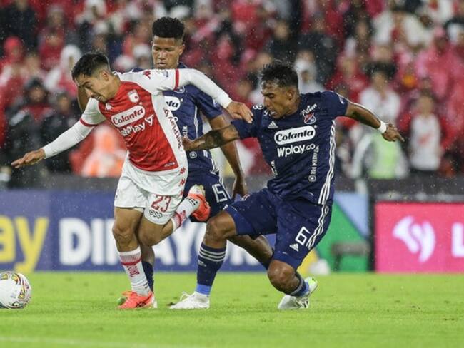 Independiente Santa Fe derrota a Medellín por la Liga Colombiana / Colprensa