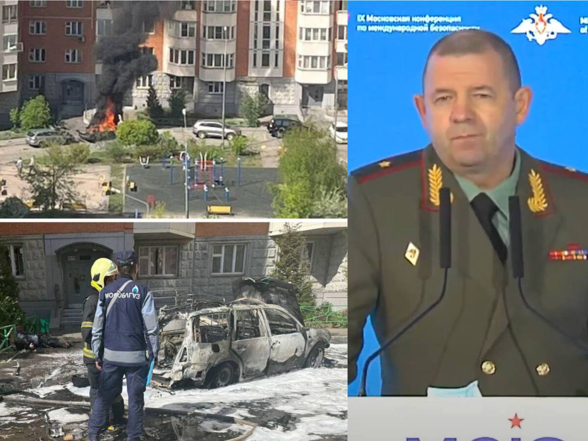 Alto mando ruso muere en Moscú tras explosión de carro bomba