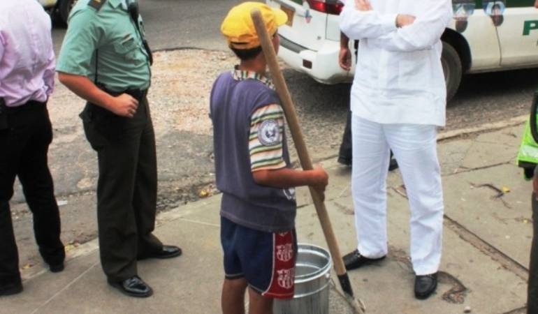 Aumenta el numero de niños explotados laboralmente en Cúcuta.