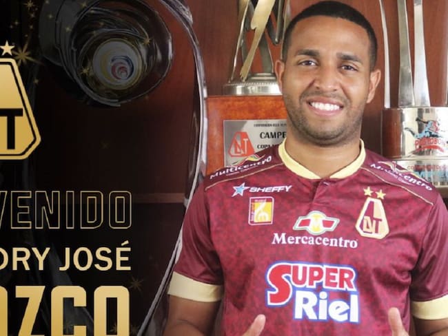 Yohandry Orozco regresa al Deportes Tolima luego de dos años.