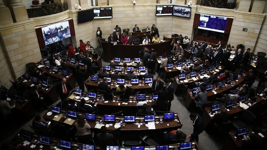 Congreso de la República. Foto: Colprensa
